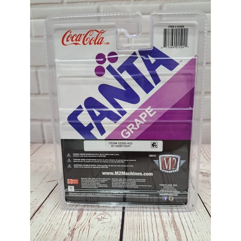 NIB M2 Machines Grape Fanta 1959 VW Double Cab Truck Collectors Edition